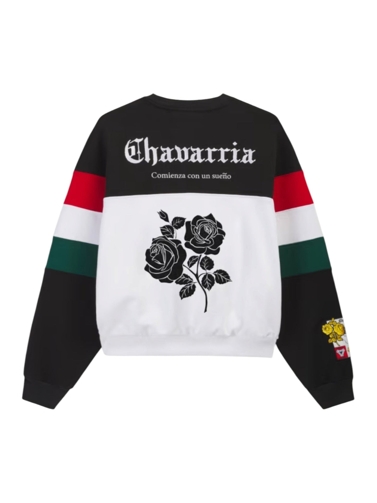 Willy Chavarria X Adidas KV1976 WC Crew  SWEATSH Black/White