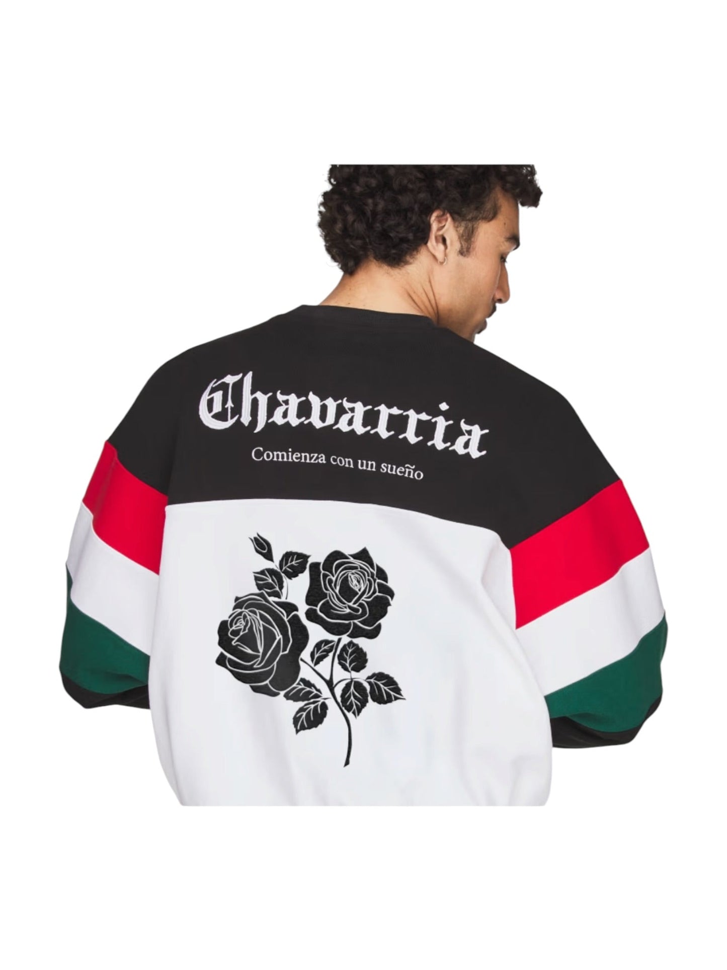 Willy Chavarria X Adidas KV1976 WC Crew  SWEATSH Black/White