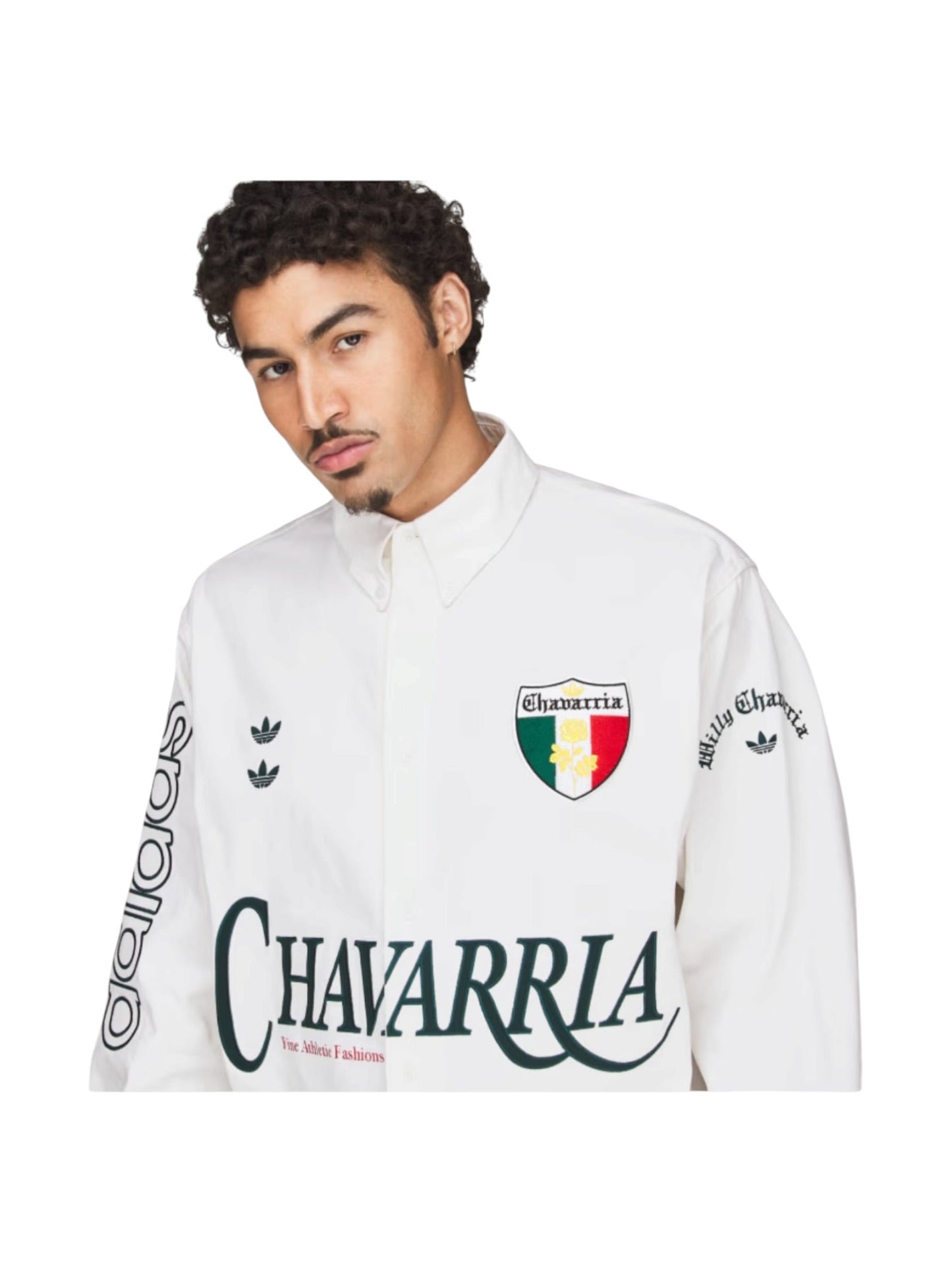 Willy Chavarria X Adidas KV1980 WC Button UP OWhite