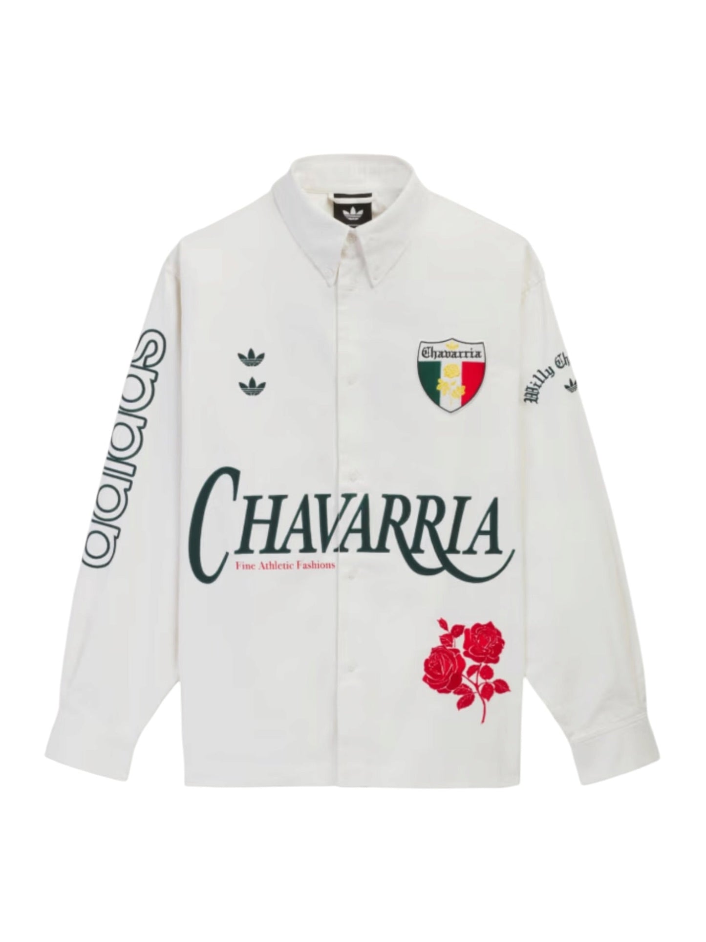Willy Chavarria X Adidas KV1980 WC Button UP OWhite
