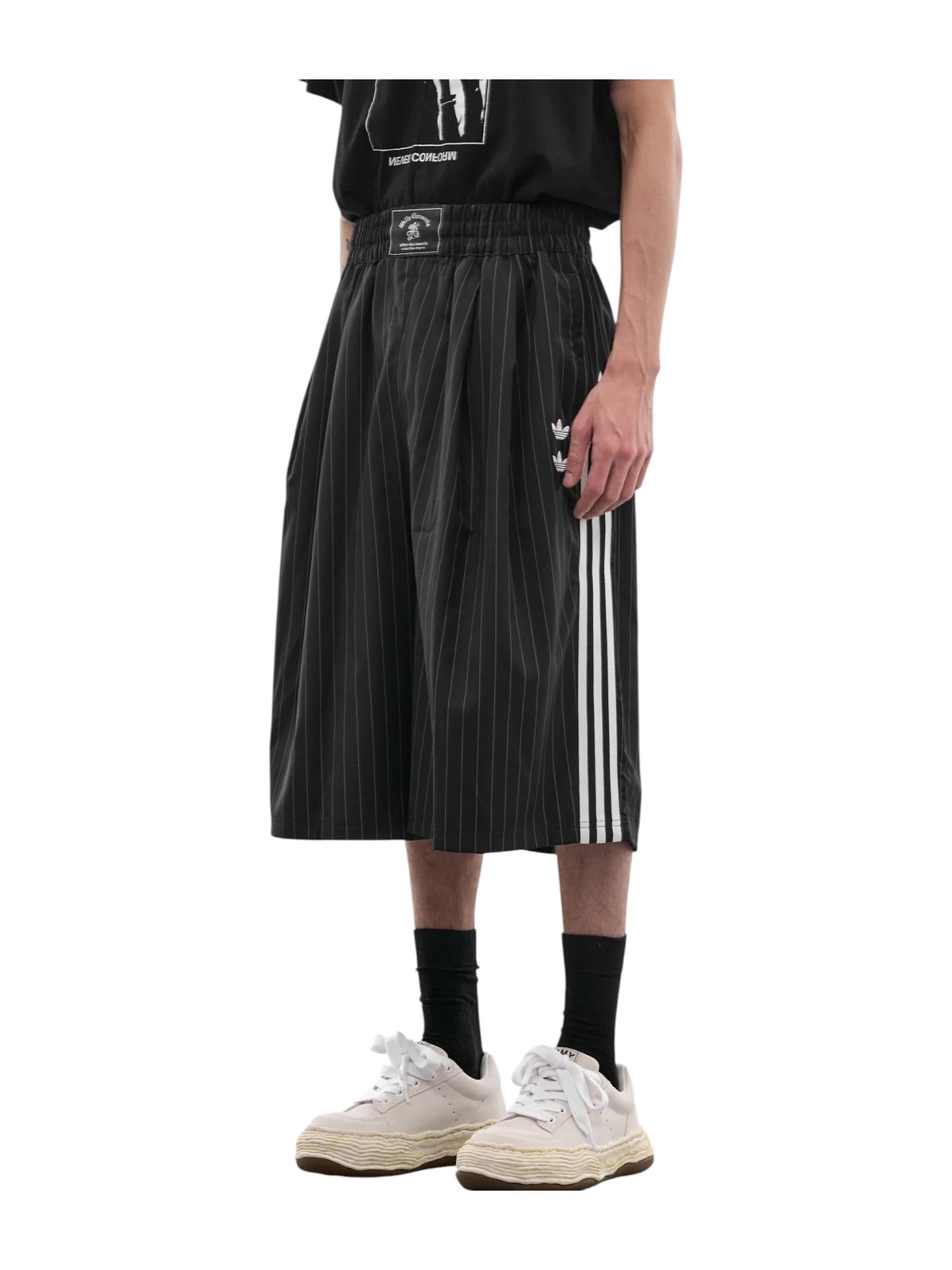 Willy Chavarria X Adidas KV2247  WC Pinst Short Black/White