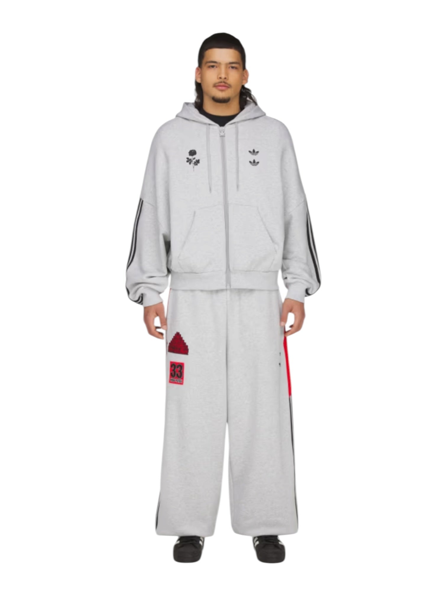 Willy Chavarria X Adidas KV2249 WC NY Sweatpant Lgreyh - Probus