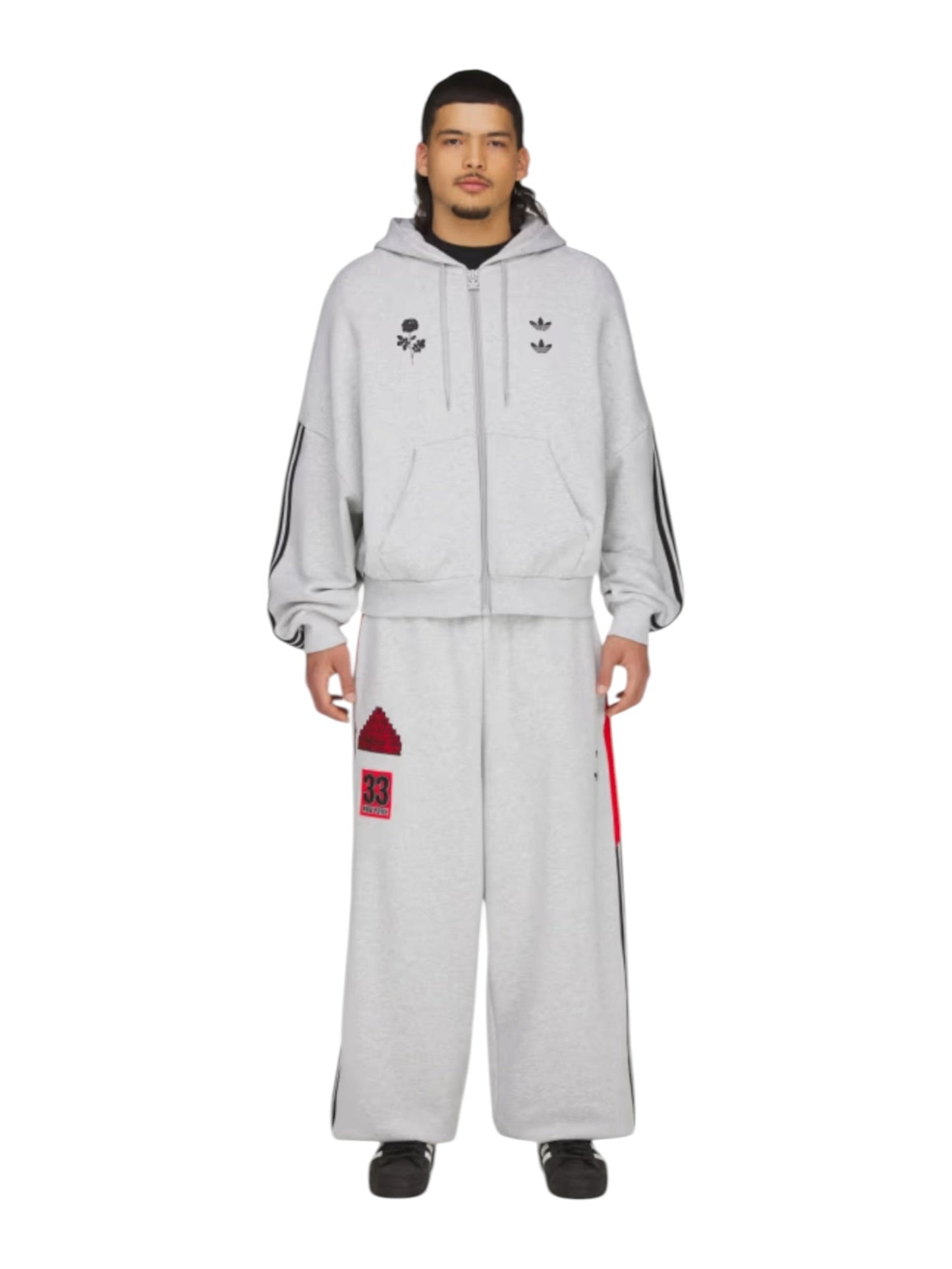 Willy Chavarria X Adidas KV2249 WC NY Sweatpant Lgreyh
