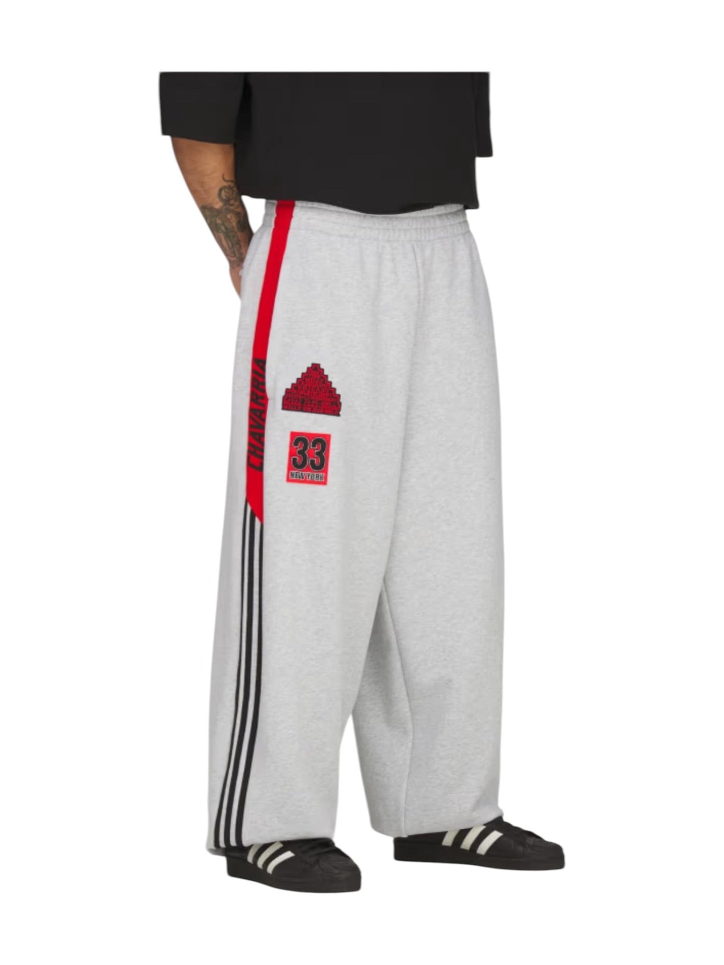Willy Chavarria X Adidas KV2249 WC NY Sweatpant Lgreyh