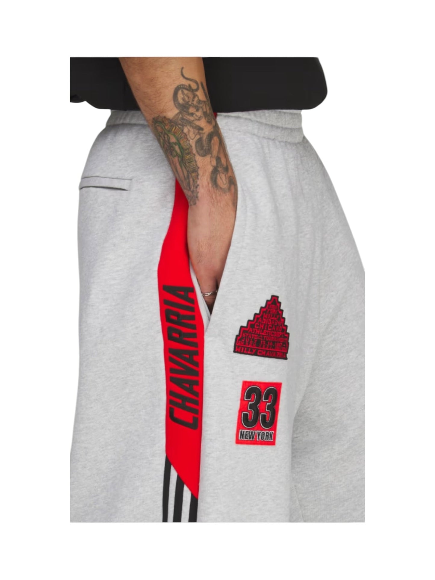 Willy Chavarria X Adidas KV2249 WC NY Sweatpant Lgreyh