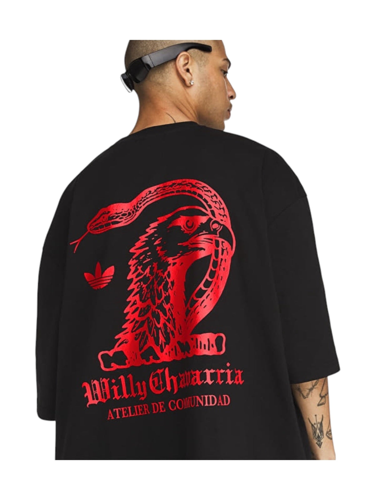 Probus Willy Chavarria X Adidas LC8135 WC Atelier Tee Black Willy Chavarria X Adidas LC8135 WC Atelier Tee Black BLACK