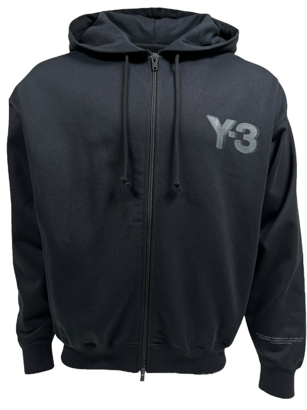 Elevate your wardrobe with the Y-3 JE9278 Logo Zip Hoodie Black from ADIDAS x Y-3. This French terry zip-up hoodie features a hood and drawstrings for ultimate comfort and style, while the iconic Y-3 logo embellishes the left chest, making it an essential addition to your collection.