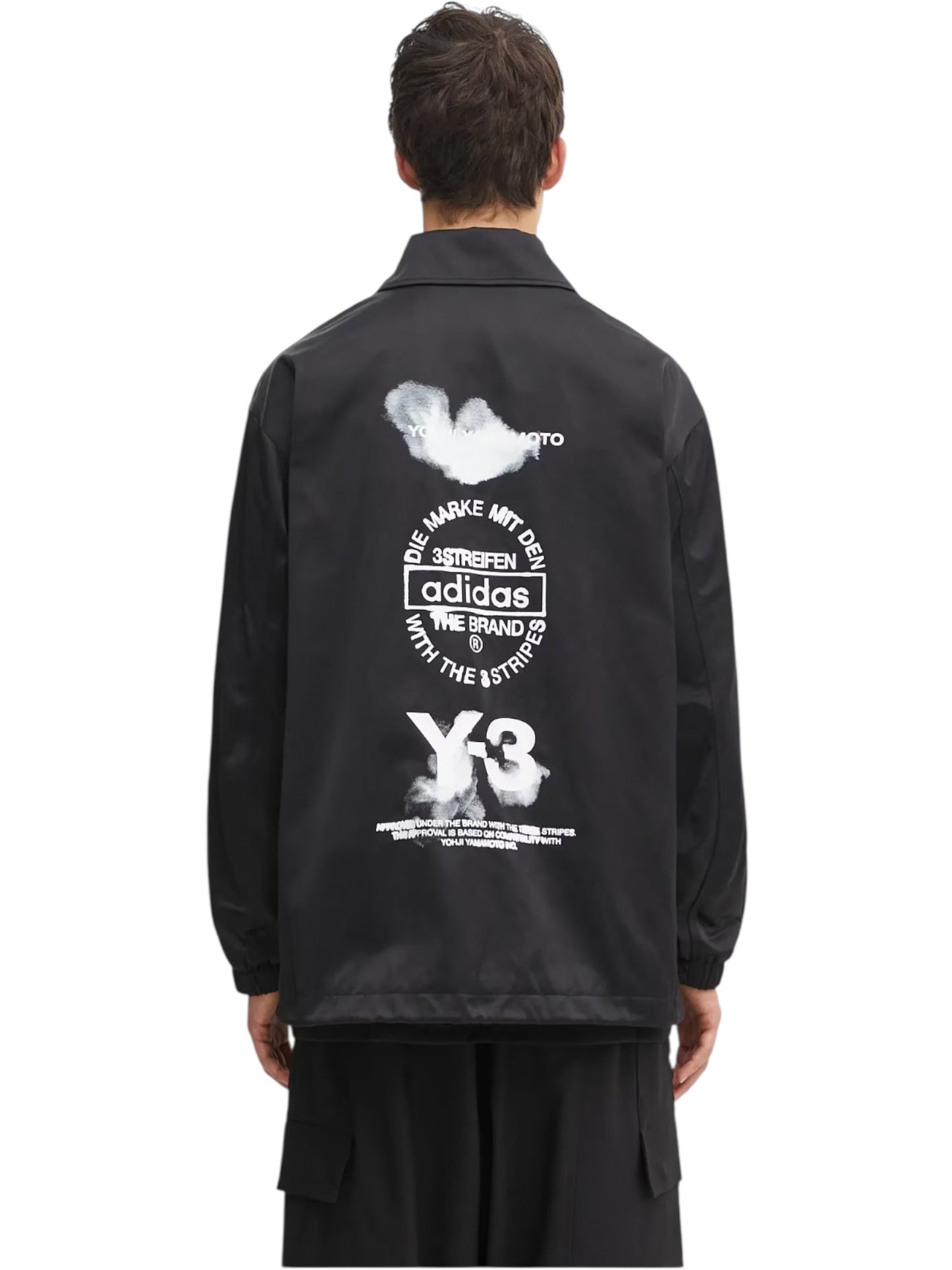 Y-3 JW4626 GFX COACH JKT BLACK
