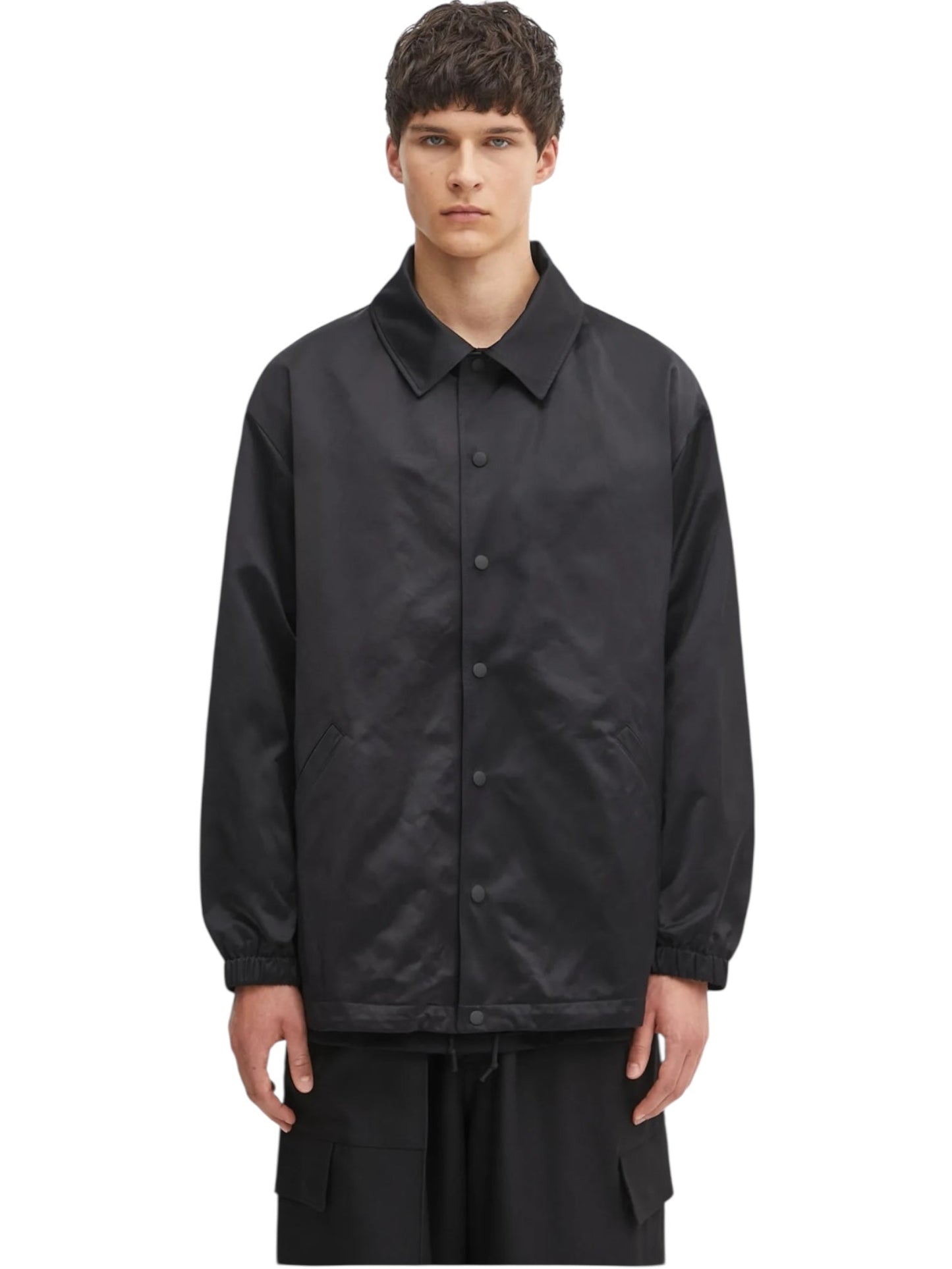 Y-3 JW4626 GFX COACH JKT BLACK