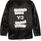 Y-3 JW4626 GFX COACH JKT BLACK