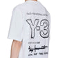 Y-3 KB2607 M Merch SS Tee Cwhite