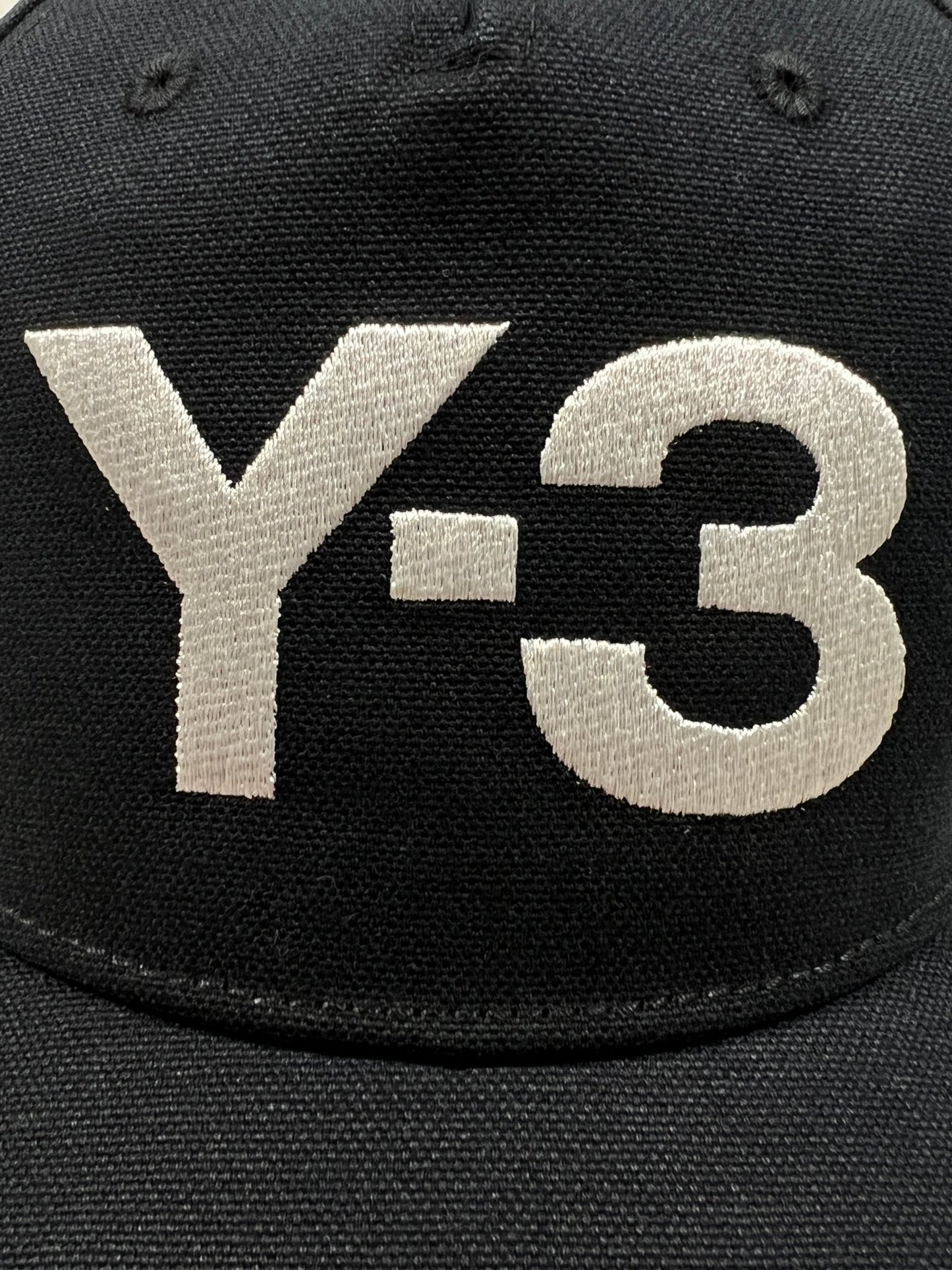 Y-3 X Adidas JP1142 Y-3 Logo Cap Black/Talc