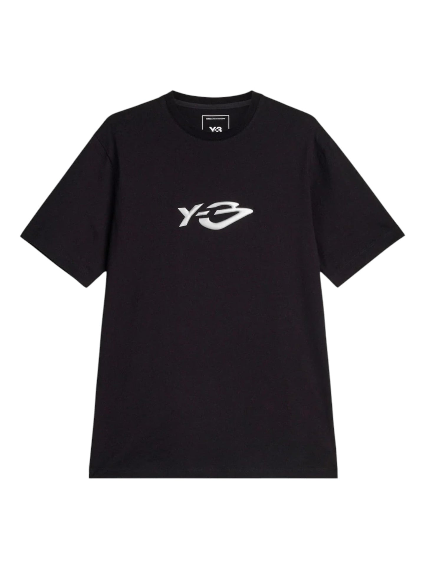 Y-3 X Adidas KQ8579 Logo LS Tee Black