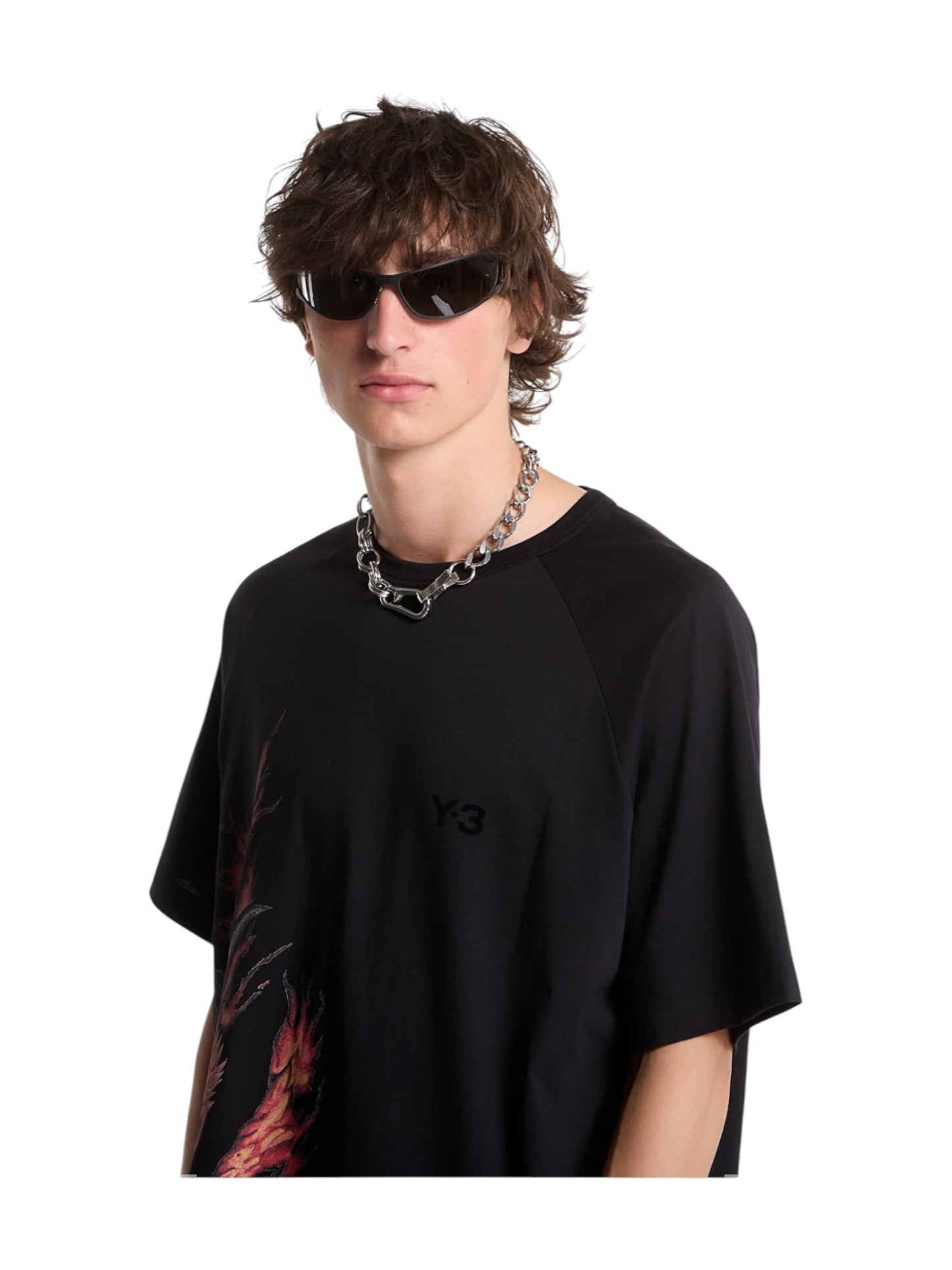 Y-3 X Adidas KQ8592 GFX SS Tee Black