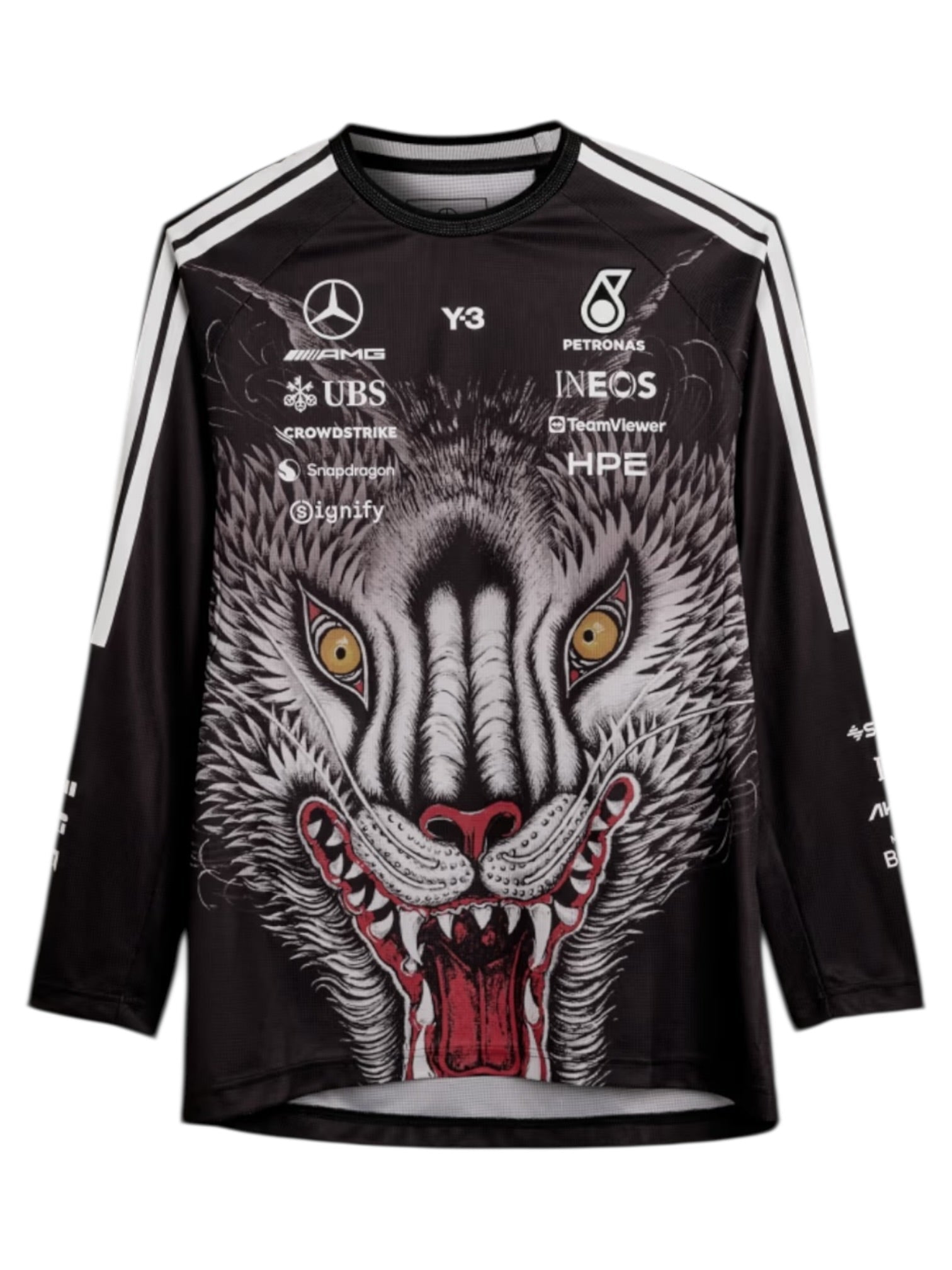 Y-3 X Adidas KQ9852 F1 DRVR LS JRS Black