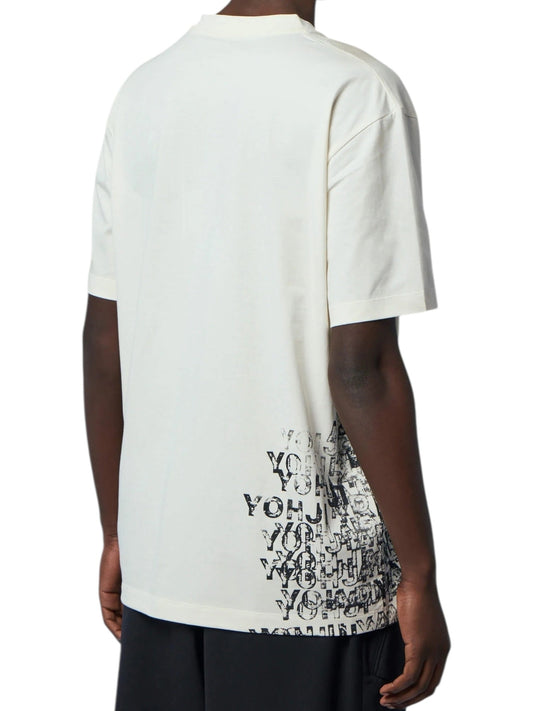Y-3 X Adidas KR2224 GFX SS Tee Cwhite