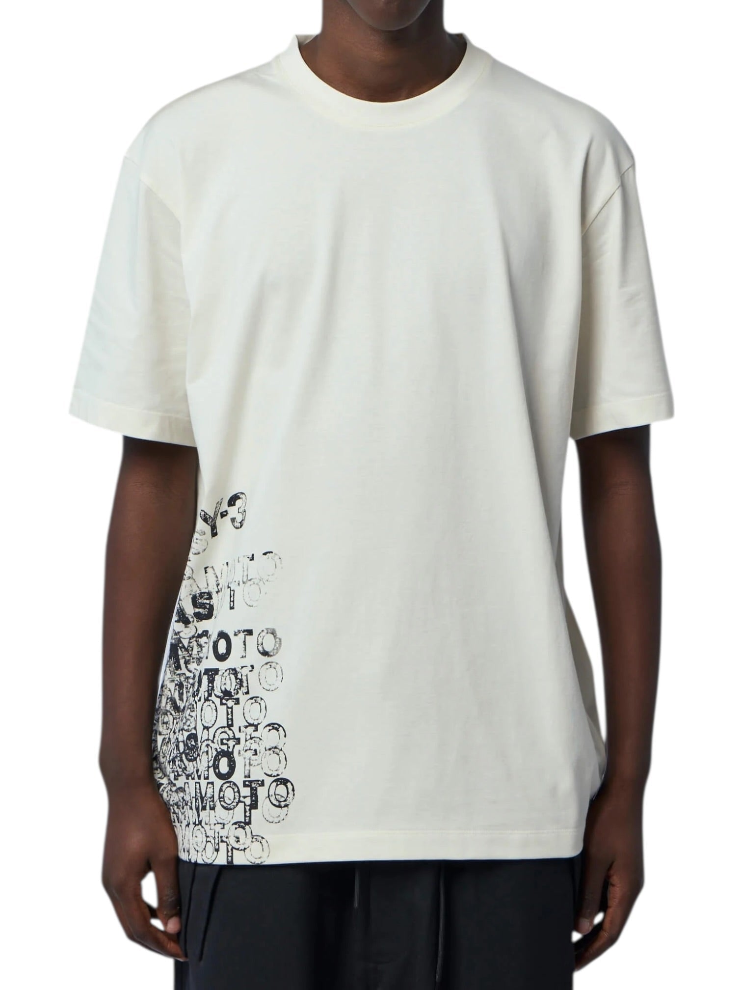 Y-3 X Adidas KR2224 GFX SS Tee Cwhite