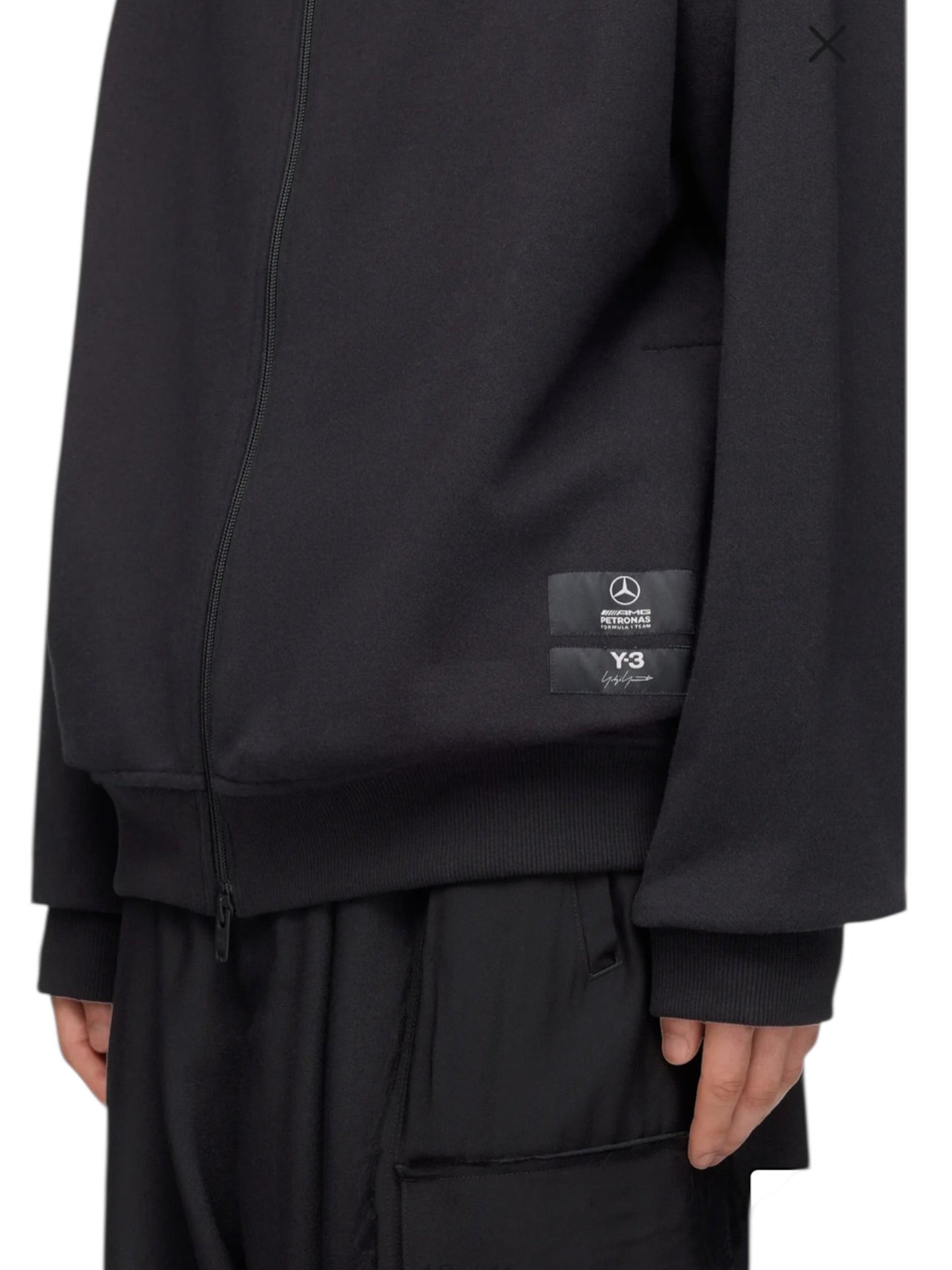 Y-3 X Adidas KR2242 F1 Zip Hoodie Black