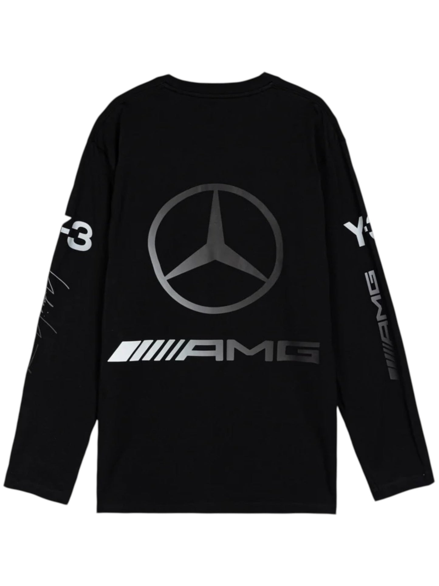 Y-3 X Adidas KR2372 F1 Chaos LS Tee Black