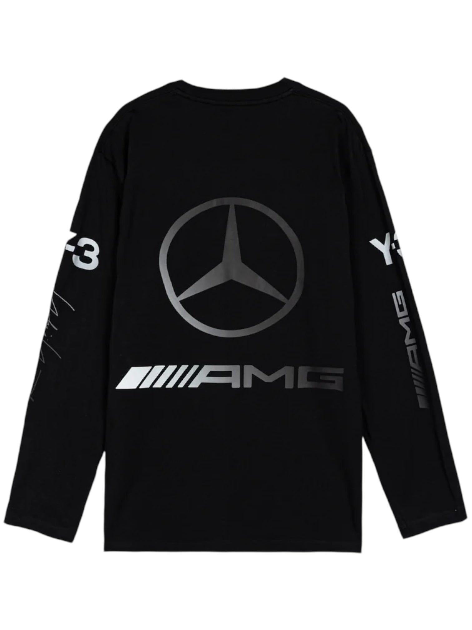 Y-3 X Adidas KR2372 F1 Chaos LS Tee Black