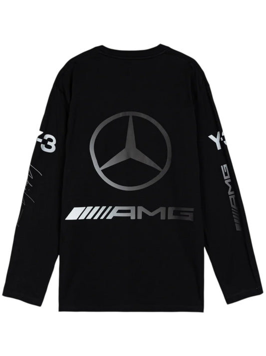 Y-3 X Adidas KR2372 F1 Chaos LS Tee Black