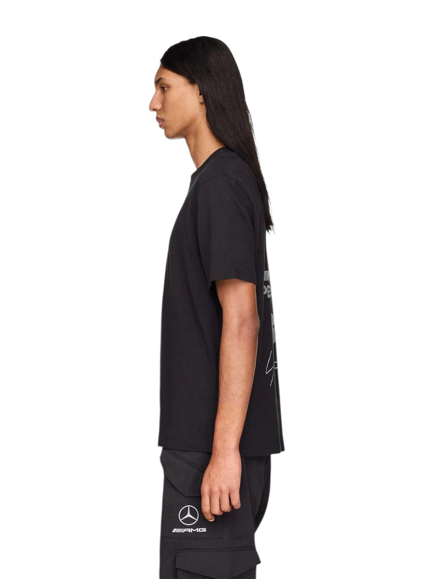 Y-3 X Adidas KR2373 F1 Logo SS Tee Black