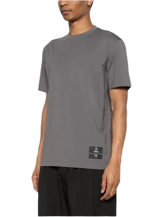 Y-3 X Adidas KS4838 F1 Logo SS Tee Granit