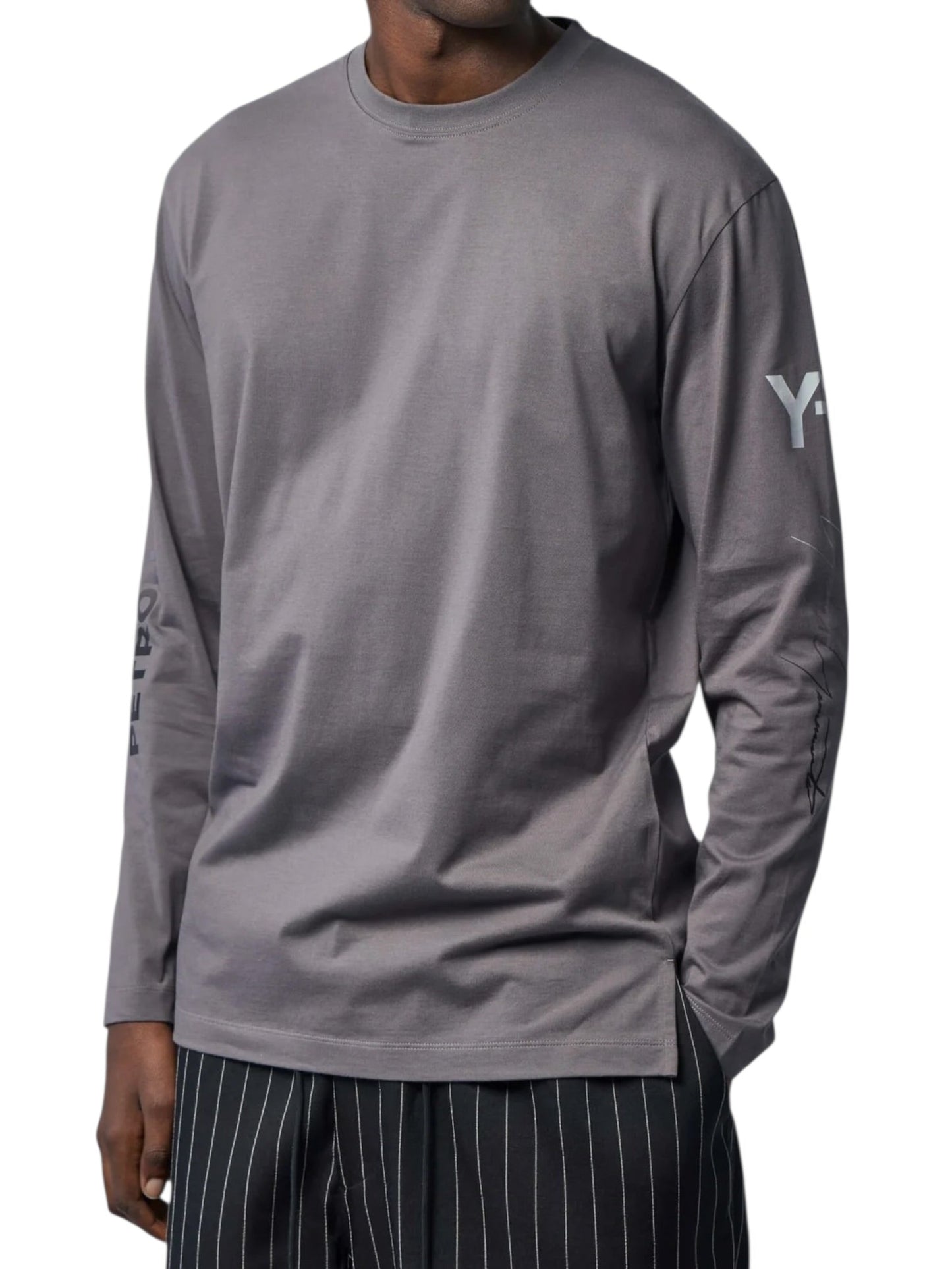 Y-3 X Adidas KS4840 F1 Chaos LS Tee Granit