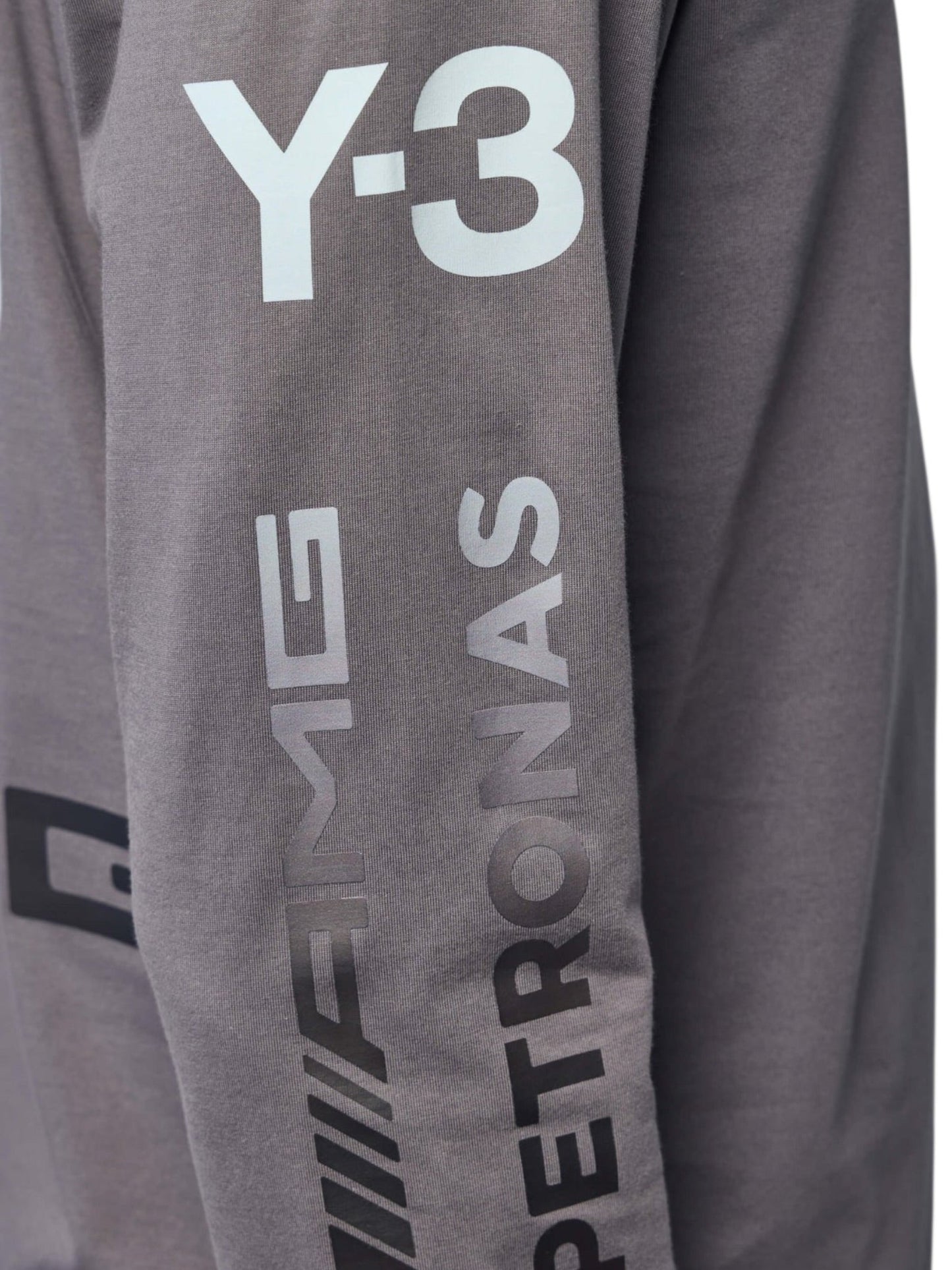 Y-3 X Adidas KS4840 F1 Chaos LS Tee Granit