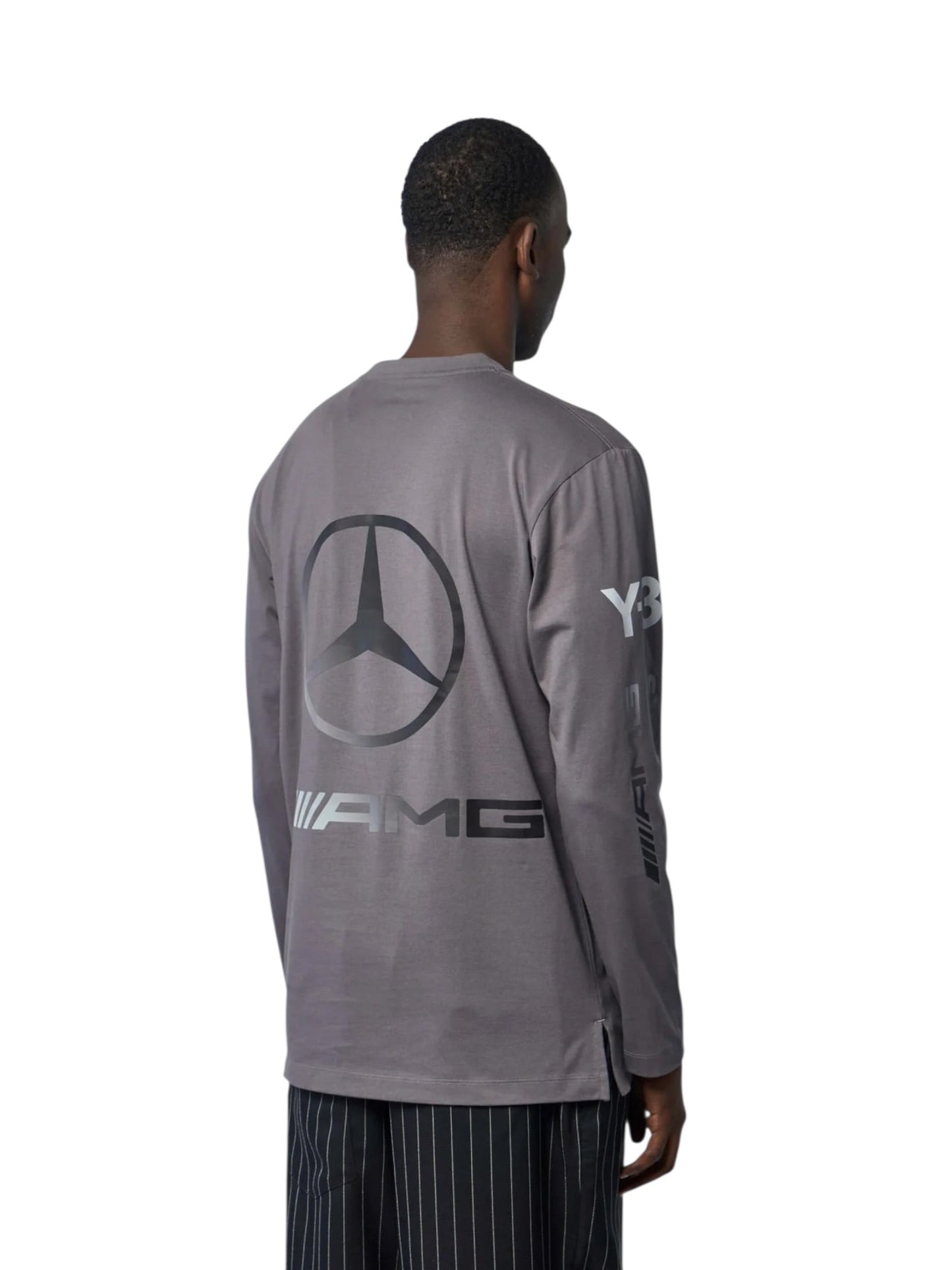 Y-3 X Adidas KS4840 F1 Chaos LS Tee Granit