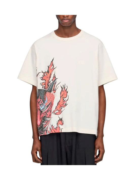 Y-3 X Adidas KU2200 GFX SS Tee CWhite