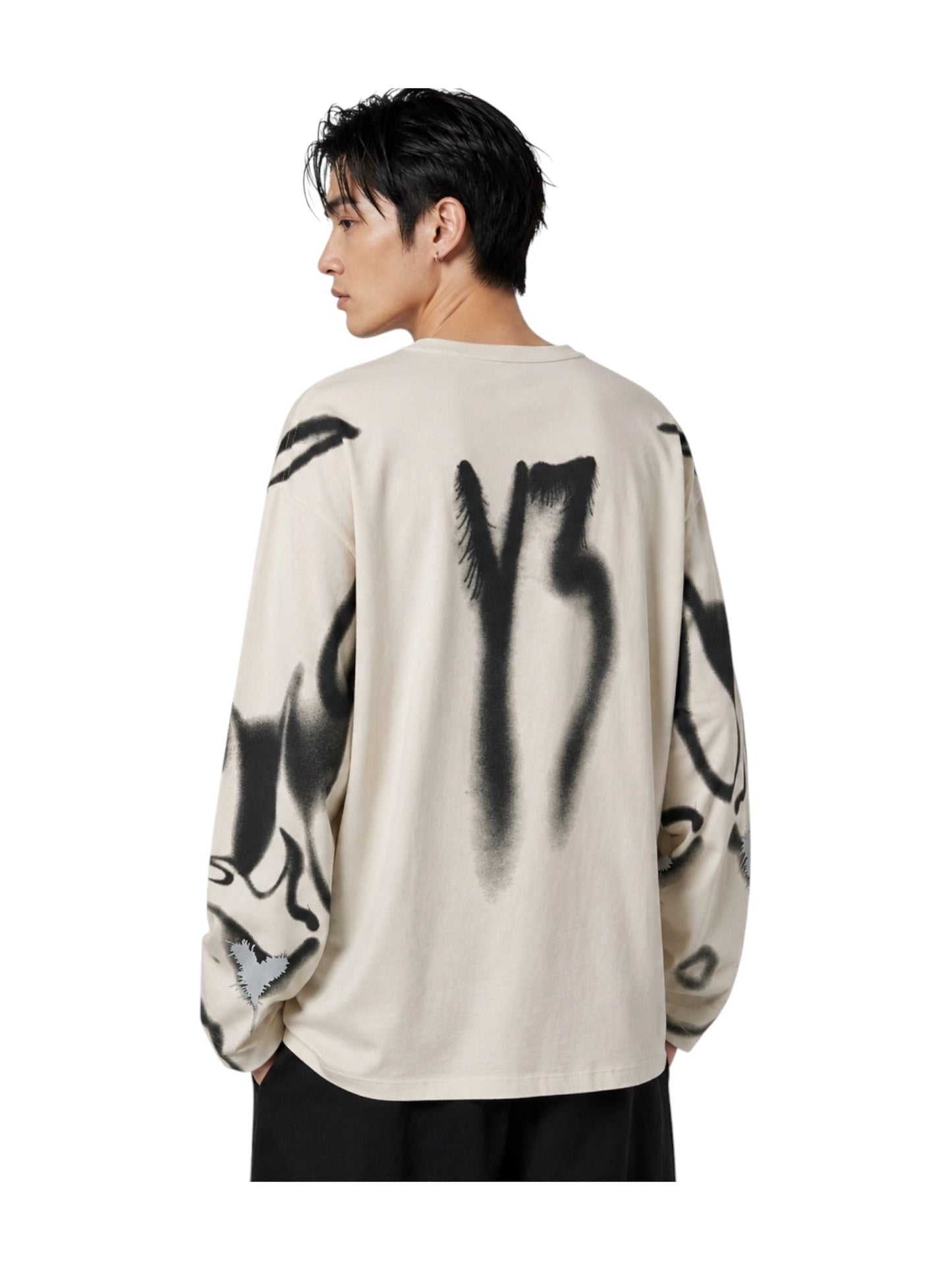 Probus Y-3 X Adidas KX3815 Aop GFX LS Tee CWHITE Y-3 X Adidas KX3815 Aop GFX LS Tee CWHITE WHITE