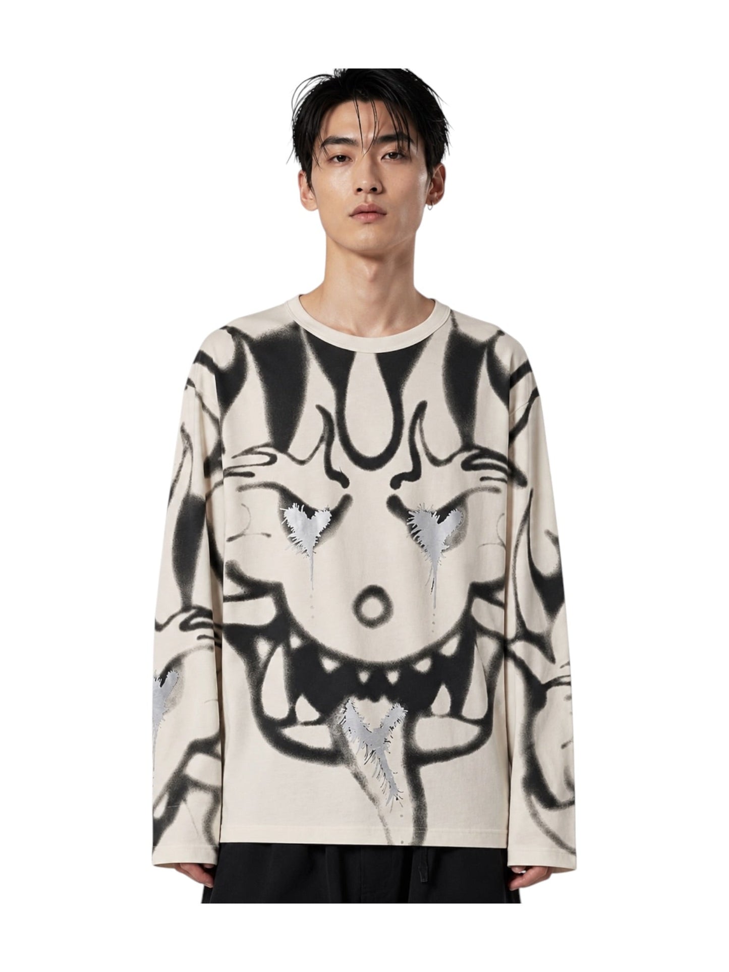 Probus Y-3 X Adidas KX3815 Aop GFX LS Tee CWHITE Y-3 X Adidas KX3815 Aop GFX LS Tee CWHITE WHITE