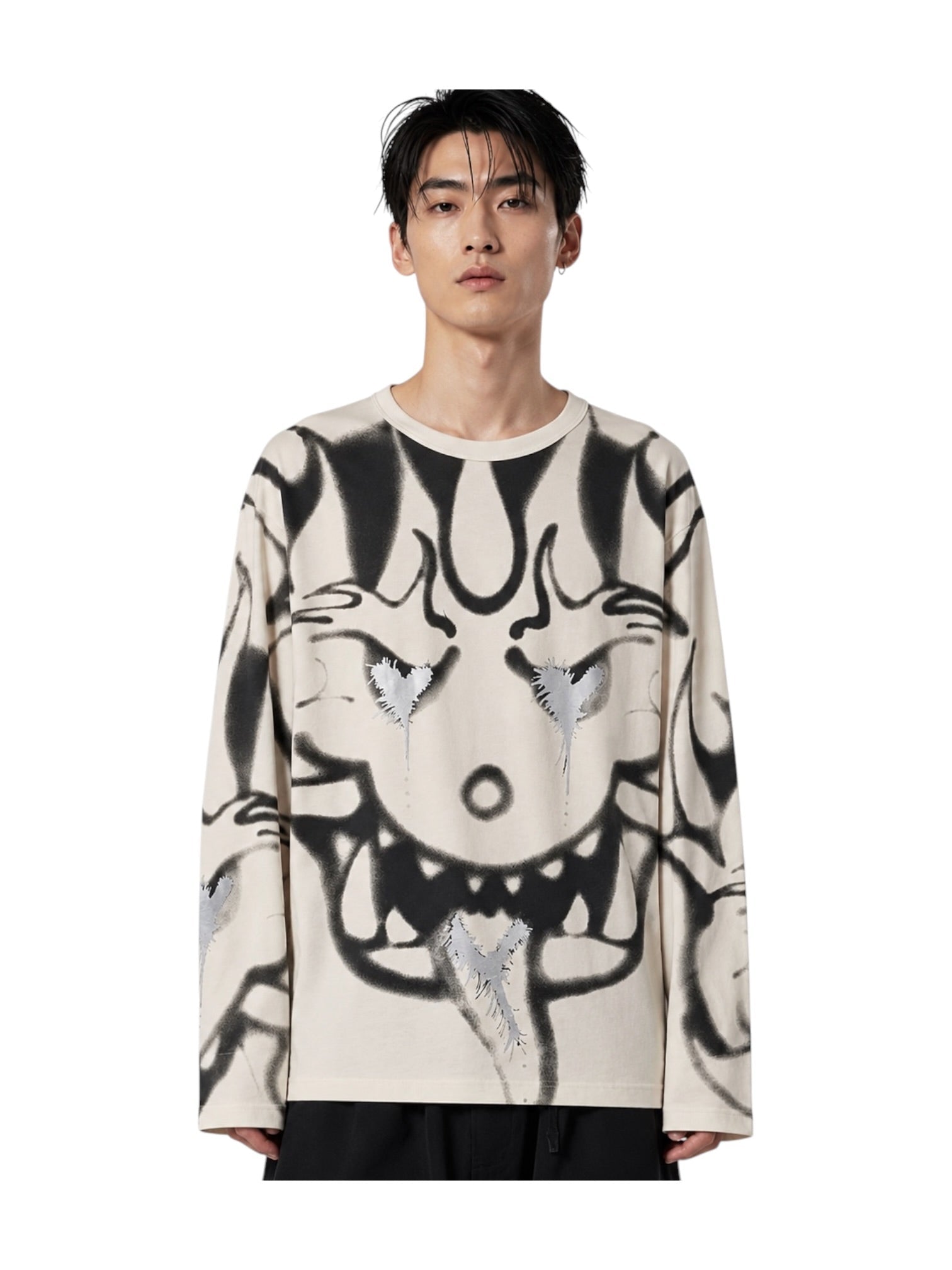 Probus Y-3 X Adidas KX3815 Aop GFX LS Tee CWHITE Y-3 X Adidas KX3815 Aop GFX LS Tee CWHITE WHITE