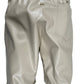 Experience the ideal fit with our ADVISORY BOARD CRYSTALS shorts, a chic pair of Feldspar Ecru faux leather work shorts that seamlessly combine comfort and elegance.