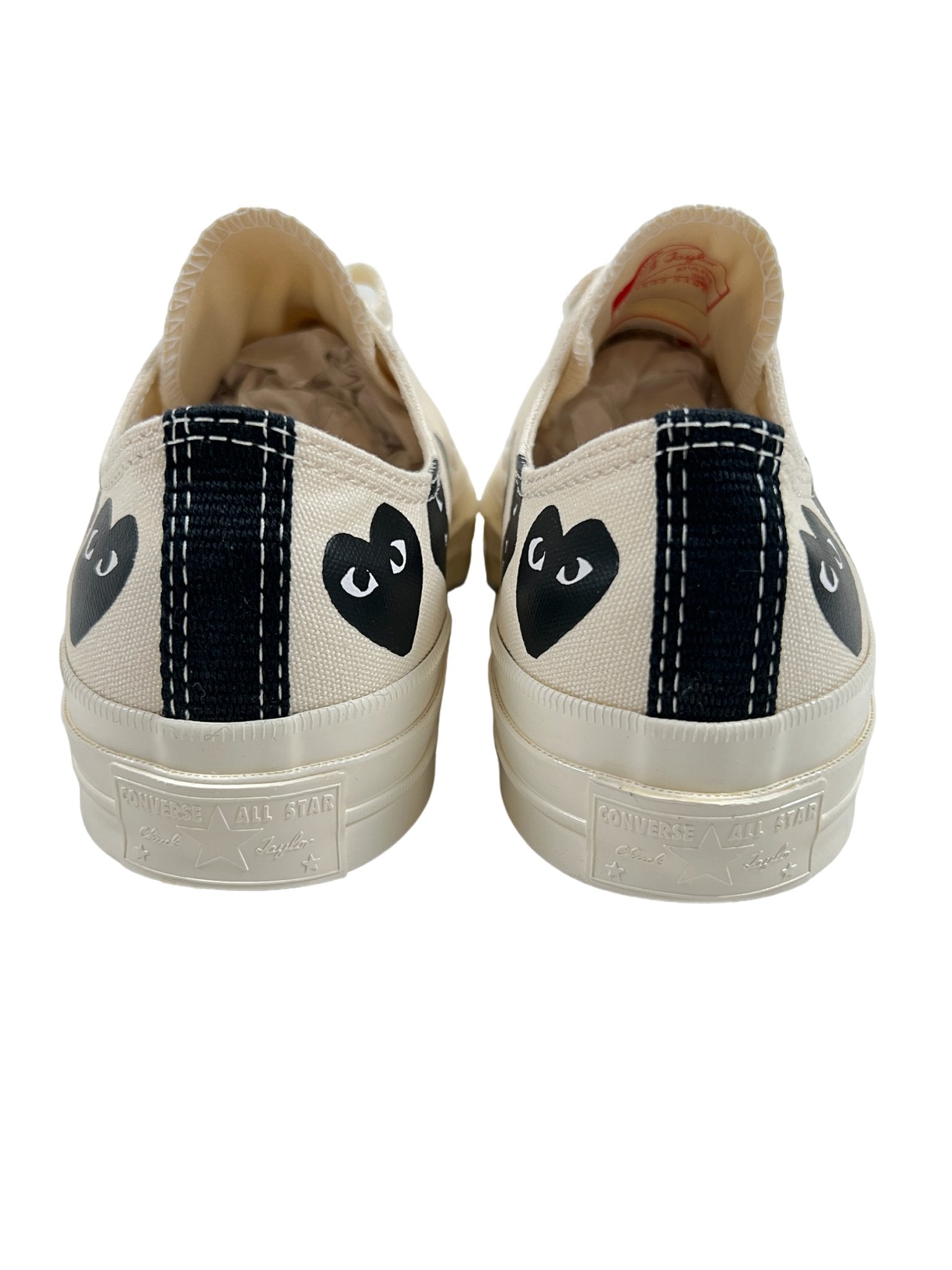 Converse beige comme des garcons hot sale