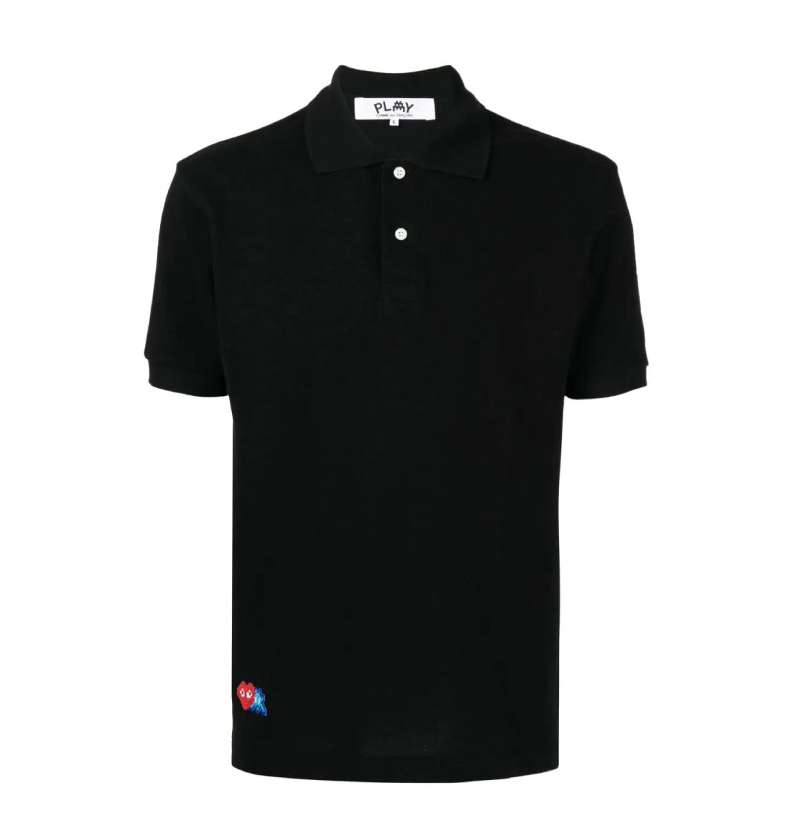 Probus COMME DES GARCOS P1T336 POLO T-SHIRT BLACK COMME DES GARCOS P1T336 POLO T-SHIRT BLACK S