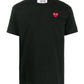 Probus COMMES DES GARCONS P1T108 PLAY T-SHIRT RED HEART BLACK COMMES DES GARCONS P1T108 PLAY T-SHIRT RED HEART BLACK S