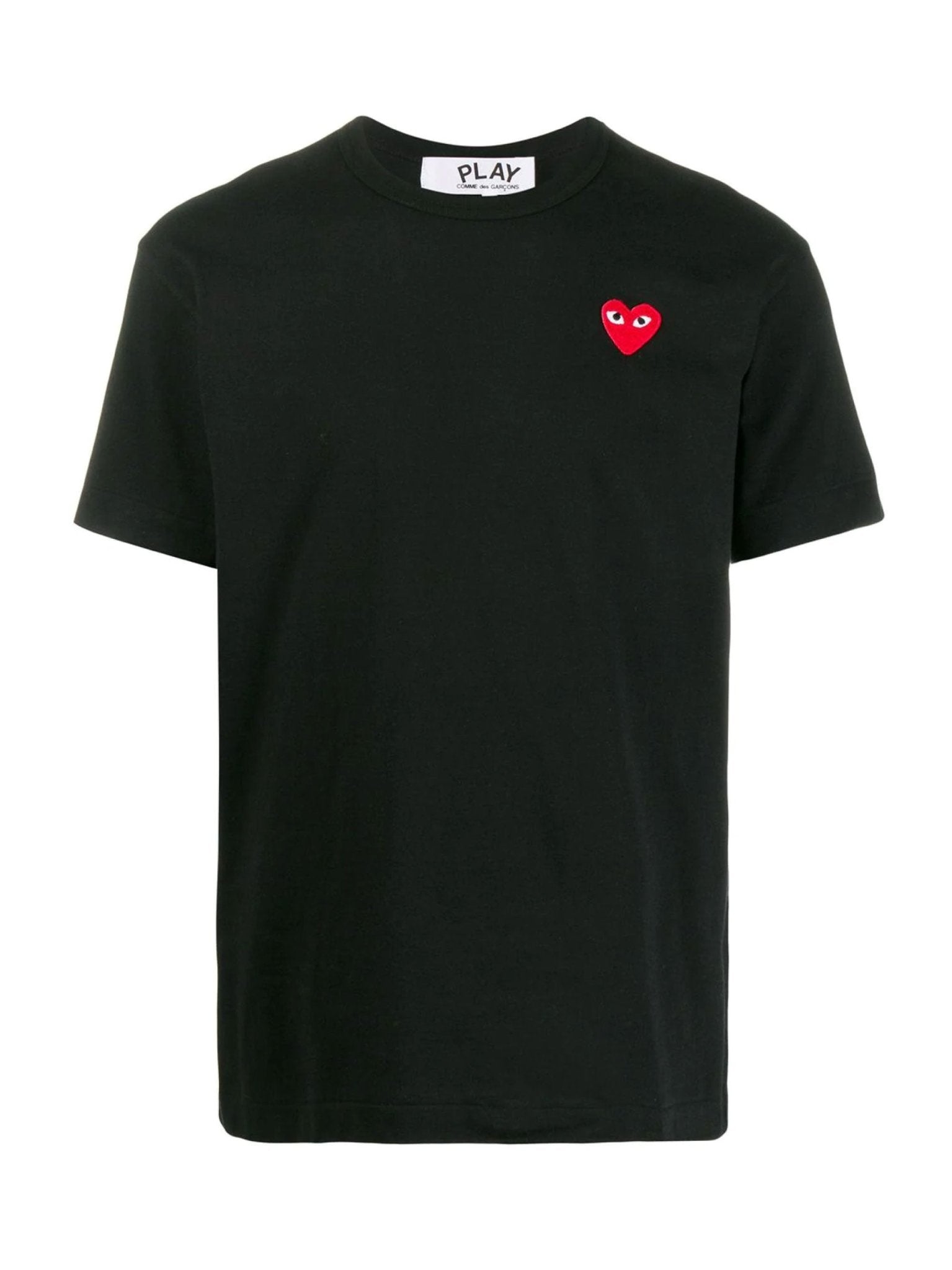 Probus COMMES DES GARCONS P1T108 PLAY T-SHIRT RED HEART BLACK COMMES DES GARCONS P1T108 PLAY T-SHIRT RED HEART BLACK S