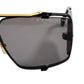 A pair of DITA SOULINER-TWO DTS136-64-03 sunglasses with a matte black frame and gold trim.