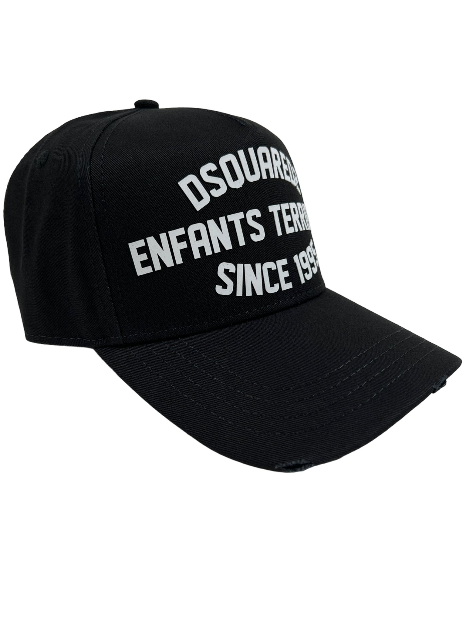 DSQUARED HAT BCM0766 BASEBALL CAP GABARDINE NERO Probus