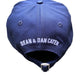 DSQUARED2 navy blue embroidered hat -> DSQUARED2 BCM0563 BASEBALL CAP GABARDINE-NAVY