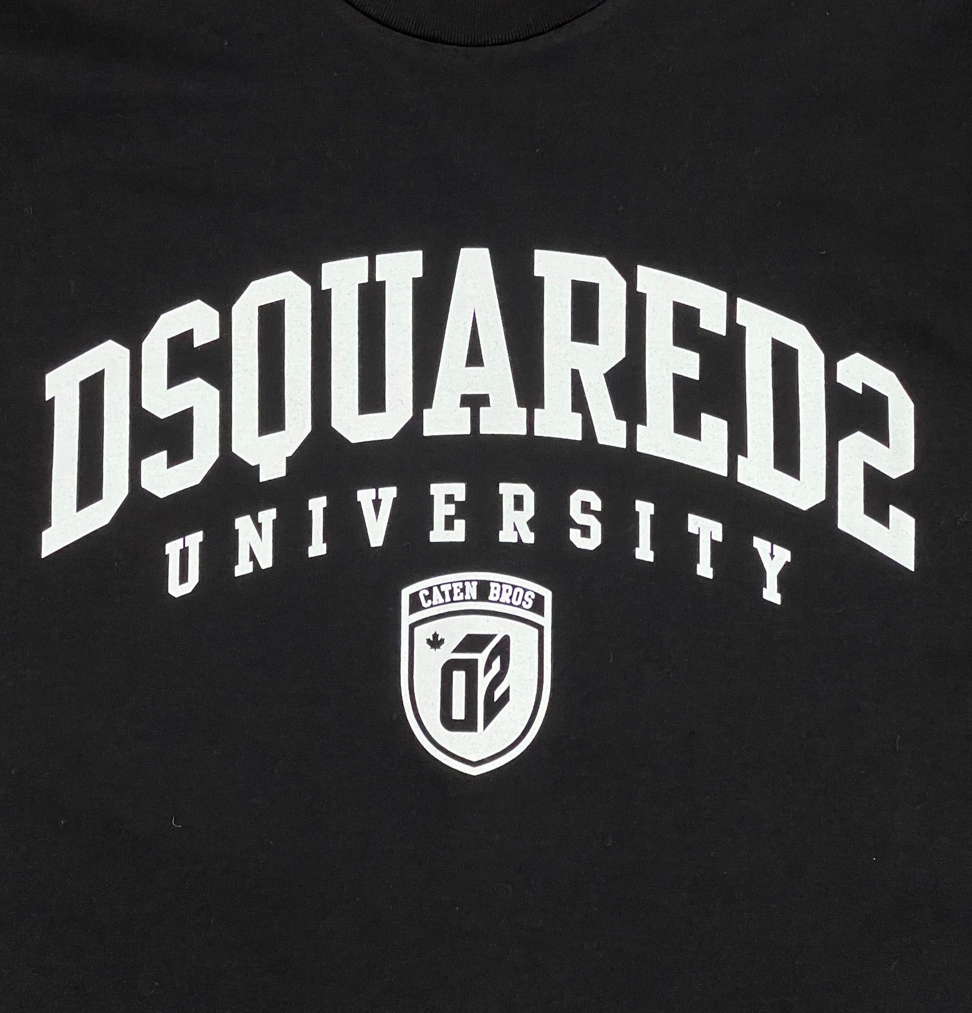 Probus DSQUARED2 S74GD1166 COOL FIT TEE BLACK S