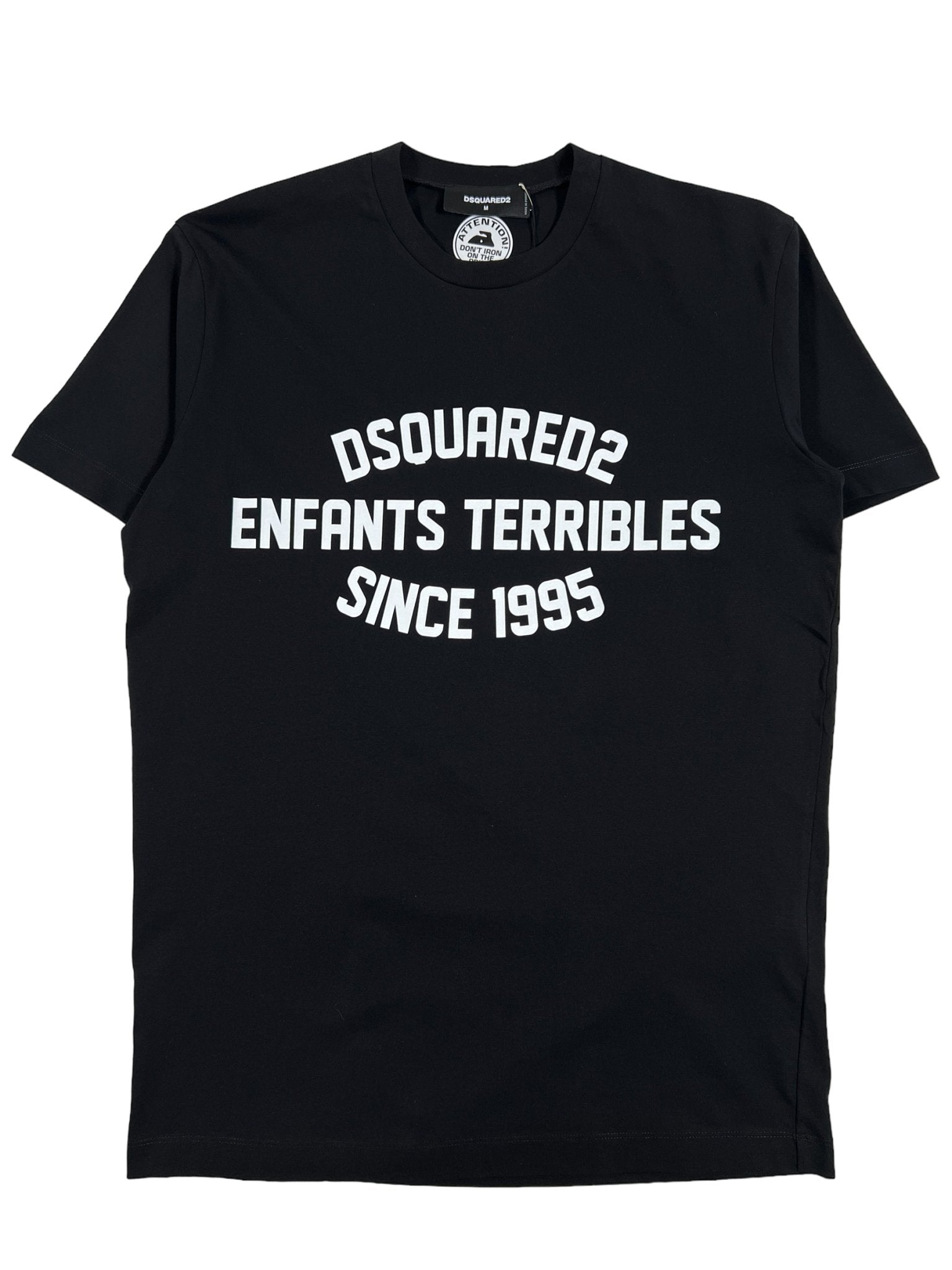 Probus DSQUARED2 S74GD1220 COOL FIT TEE BLACK DSQUARED2 S74GD1220 COOL FIT TEE BLACK M