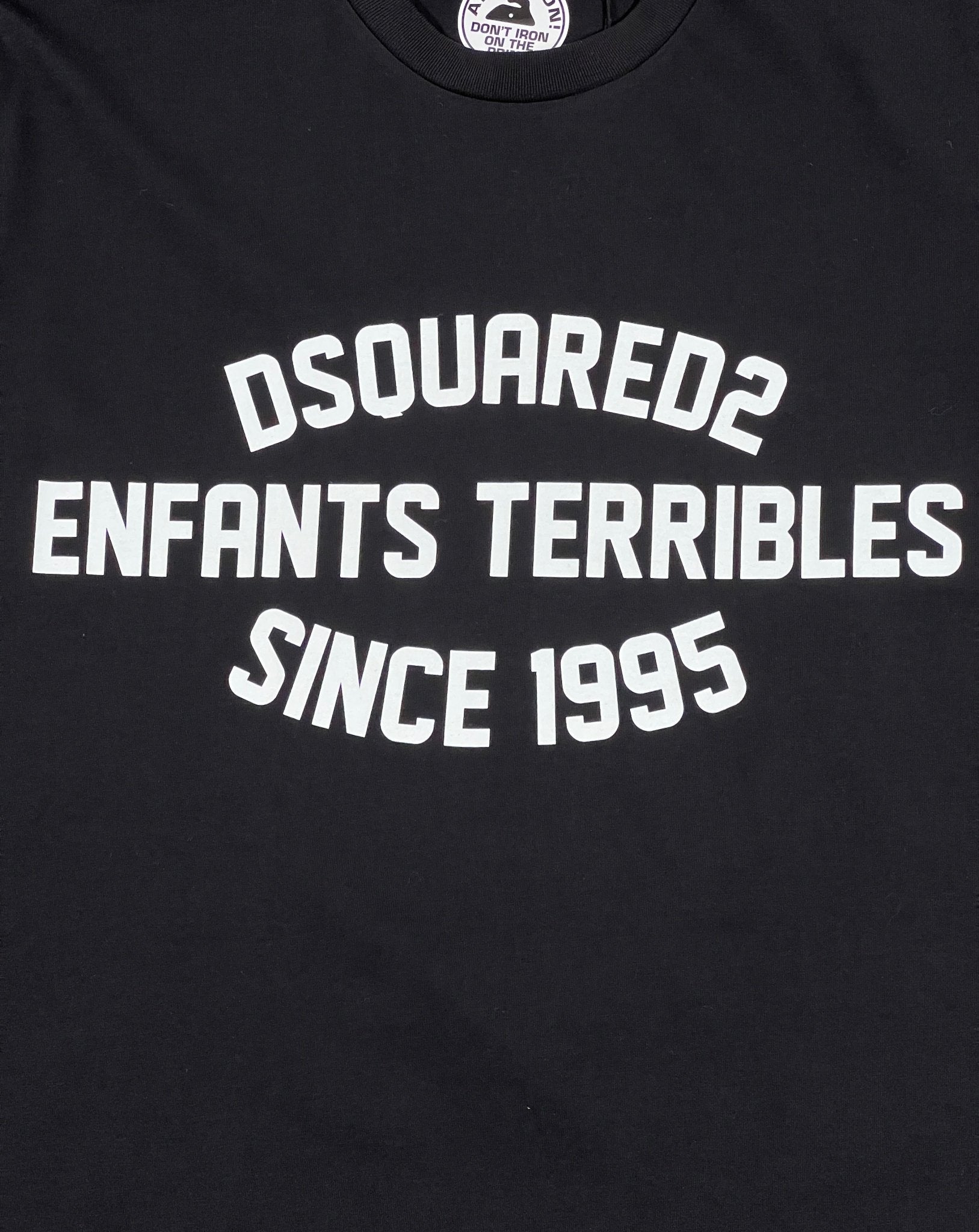 Probus DSQUARED2 S74GD1220 COOL FIT TEE BLACK DSQUARED2 S74GD1220 COOL FIT TEE BLACK M