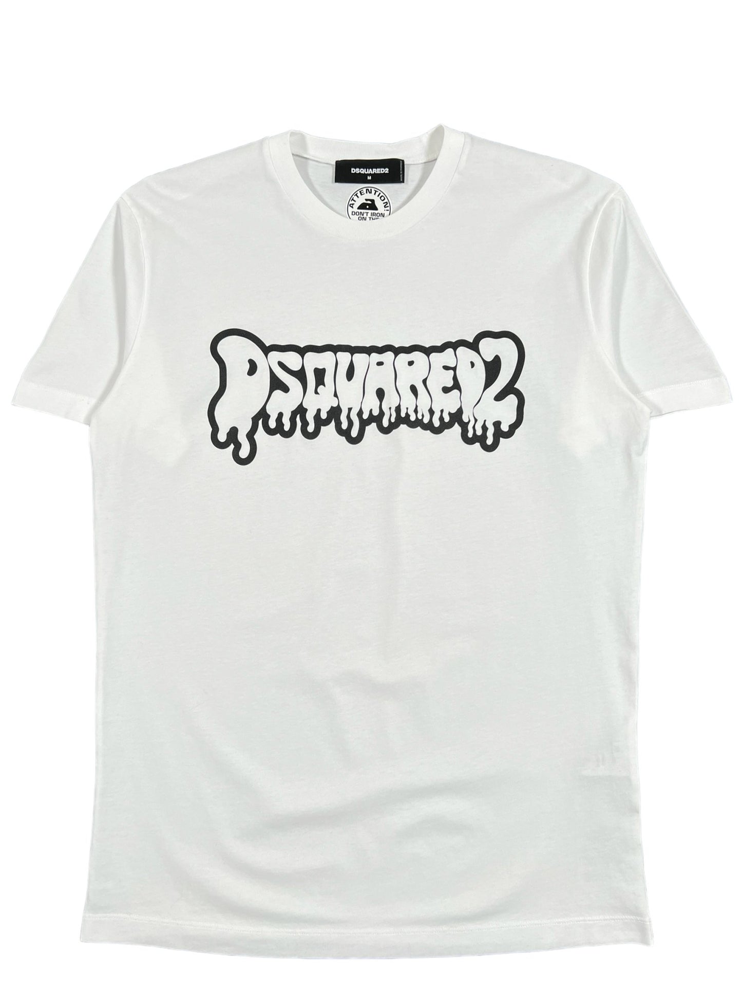 Probus DSQUARED2 S74GD1221 COOL FIT TEE WHITE DSQUARED2 S74GD1221 COOL FIT TEE WHITE L