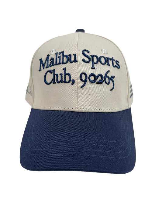 Family First Malibu Sports Club embroidered hat.