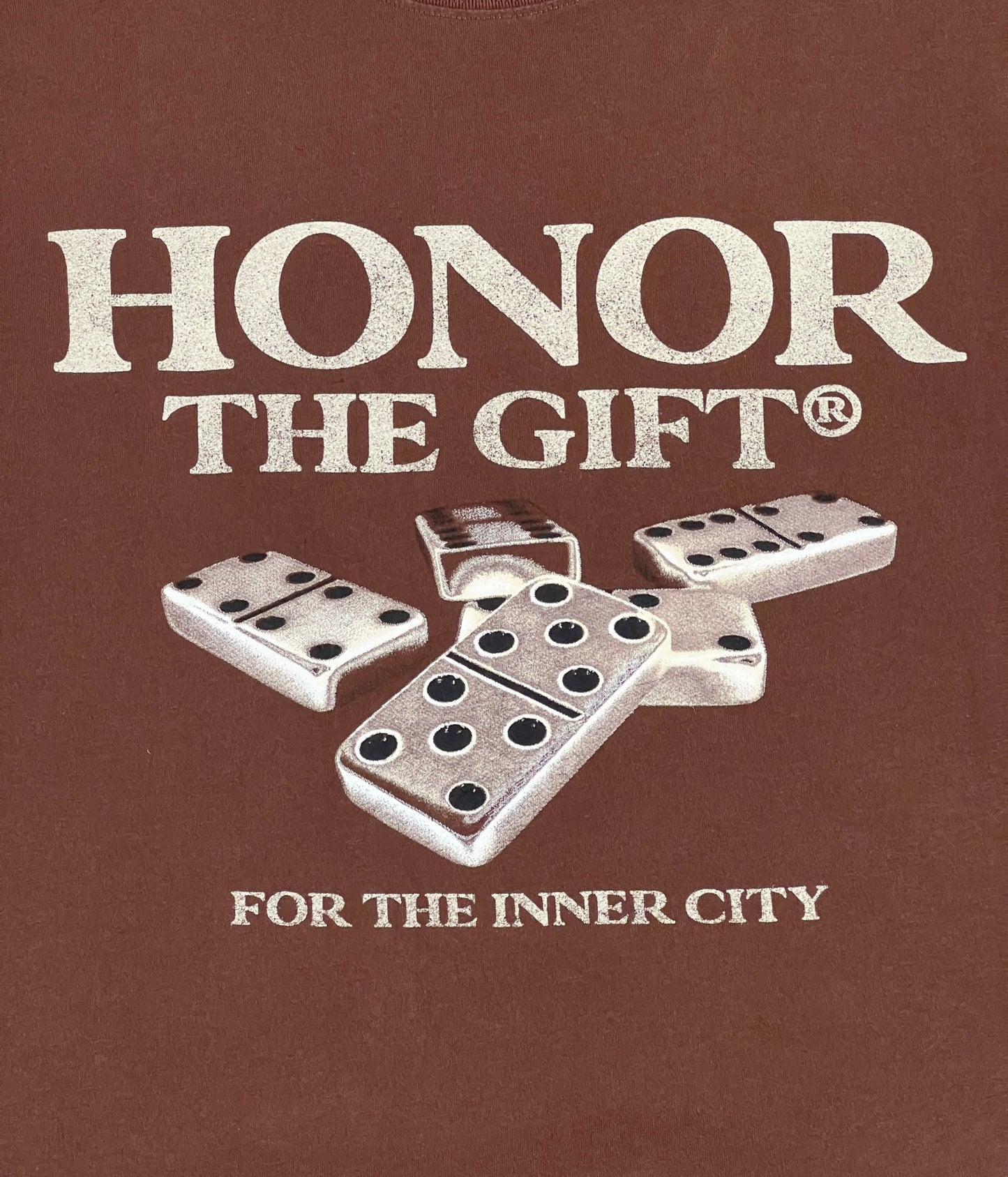 Probus HONOR THE GIFT DOMINOS TEE BROWN S
