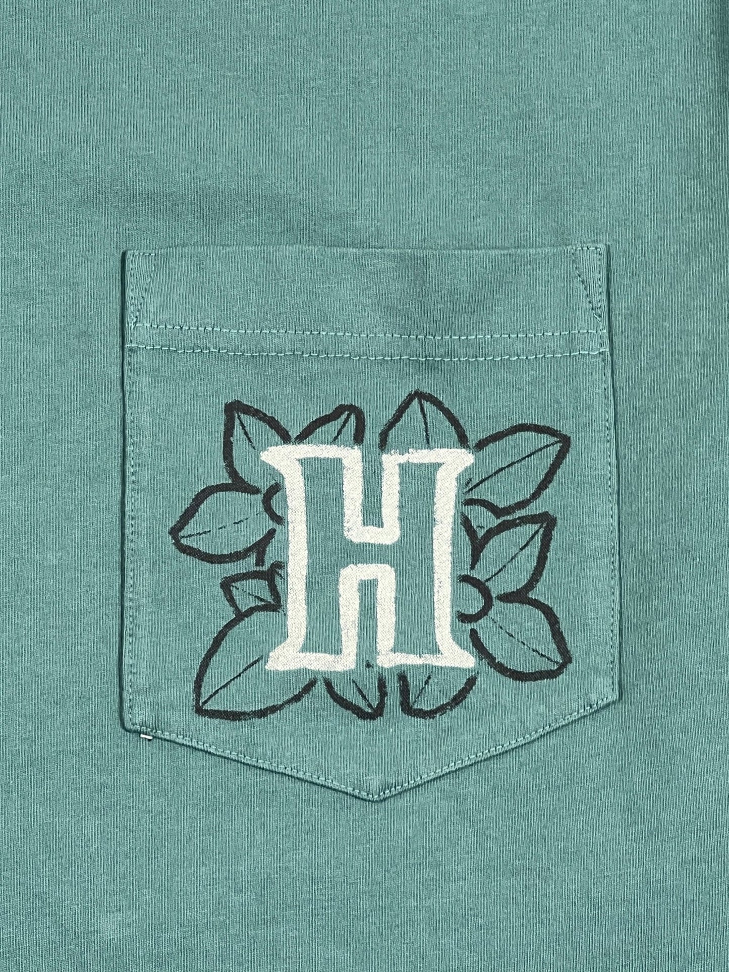 Probus HONOR THE GIFT FLORAL POCKET SS TEE TEAL S