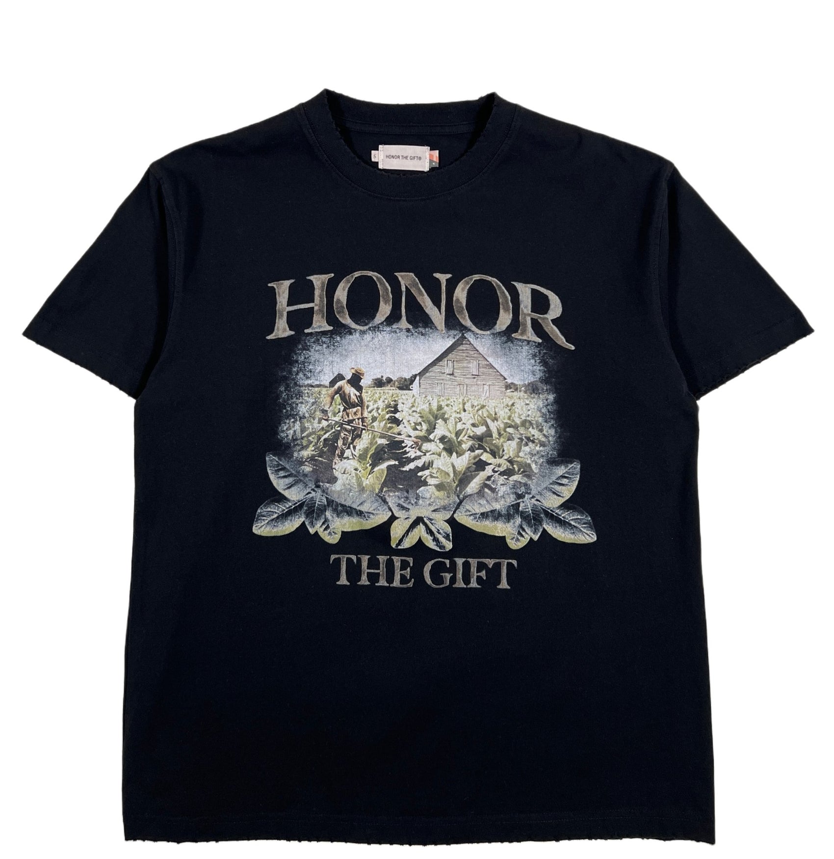 Honor The Gift Tobacco Field Ss Tee Black